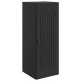 Wall-Mounted Cabinet Black 33 x 34.5 x 90 cm Engineered Wood 898076