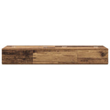 Studio Desk Old Wood 130 x 40 x 19.5 cm Engineered Wood 8006682