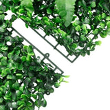 Artificial Plant Fence 24 pcs Green 40x60 cm 366649