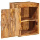 Bedside Table Brown 35 x 33 x 48 cm Solid Mango Wood 4016724
