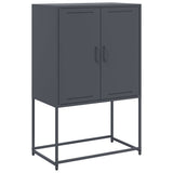 Highboard Anthracite 68.5x38.5x107 cm Steel 846508
