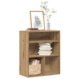 Book Cabinet Artisan Oak 60x30x71.5 cm Engineered Wood 860318