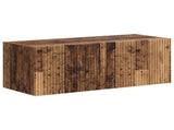 TV Cabinet Set Wall-mounted 4 pcs Old Wood Engineered Wood 3409040