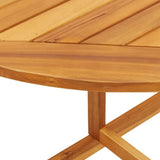 Folding Balcony Table 90x60x72 cm Solid Wood Acacia 364896