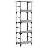Bookshelf Grey Sonoma 50x33x153 cm Engineered Wood 835277