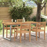 Garden Dining Table Grey 180 x 90 x 75 cm 4010596