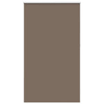 ZNTS Roller Blind Blackout Coffee 130x230 cm Fabric Width 126.6 cm Polyester 4011082