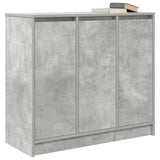 Sideboard Concrete Grey 85x34x76 cm Engineered Wood 861628