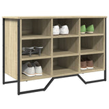 Shoe Cabinet Sonoma Oak 90x38x61.5 cm Engineered Wood 848645