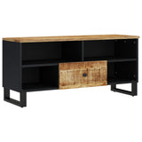 TV Cabinet 100x33x46 cm Solid Wood Mango&Engineered Wood 351970