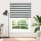 Zebra Blind Dark Grey 155x230 cm Fabric Width 150.9 cm Polyester 4014194