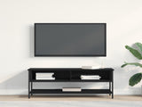 TV Cabinet Set Black Oak 100 x 35 x 45 cm Engineered Wood 862930