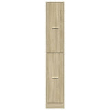 ZNTS Apothecary Cabinet Sonoma Oak 30x41x174.5 cm Engineered Wood 3309629