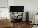 HiFi Stand, with Four Storage Shelves - Black T3398P377905