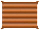 Sun Shade Sail Orange and Brown 4.5 x 4.5 m 42030969
