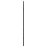 Wall Mirror Black 90x40 cm Oval 348207