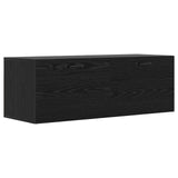 Wall Cabinet Black oak 100 x 36.5 x 35 cm Engineered Wood 8009835