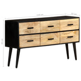 Sideboard 110x33x64 cm Solid Mango Wood 322678