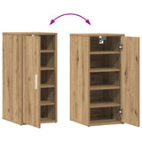 Shoe Cabinets 2 pcs Artisan Oak 32x35x70 cm Engineered Wood 856707