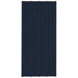 Roof Panel 36 pcs Anthracite 100 x 45 cm Galvanised steel 42047126