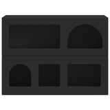 Sideboard Black 80.5 x 35 x 59 cm Engineered Wood 891325