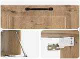 Wall-Mounted TV Cabinet Artisan Oak 78.5 x 31 x 30 cm 899404