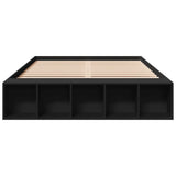 Bed Frame without Mattress Black 135x190 cm Double 3280588