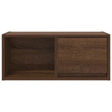 TV Cabinets 2 pcs Brown Oak 60x31x25.5 cm Engineered Wood 861449