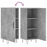 Sideboard Concrete Grey 34.5x34x90 cm Engineered Wood 828536