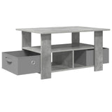 Coffee Table Concrete Grey 77 x 55 x 42 cm Engineered Wood 8000415
