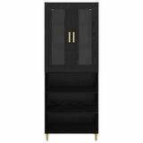 Highboard Black Oak 69.5 x 34 x 180 cm 3416148