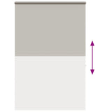 Shower Roller Blind with Cassette 160x240 cm Fabric Width 156 cm 4014996