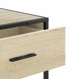 Console Table Sonoma Oak 90x35x80 cm Engineered Wood 849180