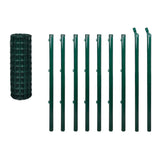 Euro Fence Steel 10x1.0 m Green 140565