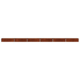 Raised Garden Bed Rusty 600 x 40 x 24 cm corton 8006380