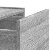 Wall-mounted Bedside Cabinets 2 pcs Grey Sonoma 45x30x35 cm 848336