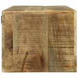 TV Cabinet with Shelf Brown 80 x 30 x 25 cm Solid Mango wood 4104535