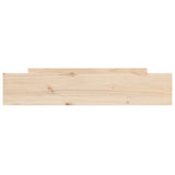 Bed Drawers 2 pcs Solid Wood Pine 814979