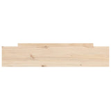 Bed Drawers 2 pcs Solid Wood Pine 814989