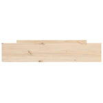 ZNTS Bed Drawers 2 pcs Solid Wood Pine 814989