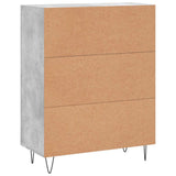 Sideboard Concrete Grey 69.5x34x90 cm Engineered Wood 830256
