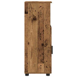 Bathroom Cabinet with Storage Old Wood 30 x 35 x 95 cm 883322