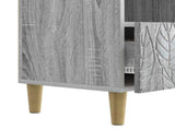 TV Cabinet 102 x 34.5 x 50 cm Grey Sonoma Engineered Wood 895141