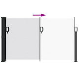 Retractable Side Awning White 120x600 cm 4004496