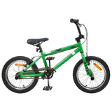 BMX Bike 16 Inches for 5-8 Years Old Green 42009713