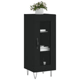 Sideboard Black 34.5x34x90 cm Engineered Wood 828789