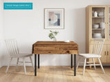 Extendable Dining Table 120 x 81.5 x 75 cm Engineered Wood 8006119