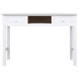 Writing Desk White 110x45x76 cm Wood 284157