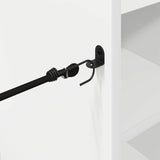 Golf Cabinet with Wheel Plain White 65 x 45 x 98 cm 899447