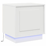Bedside Cabinet 2 pcs White 44 x 34.5 x 45 cm Engineered Wood 869563